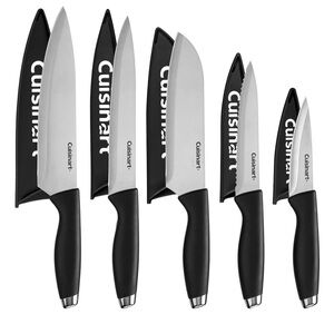 Cuisinart Black and Silver Knife Collection